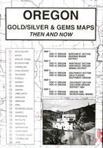 Oregon Gold and Gems Maps, Preston