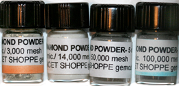 CLICK HERE to learn more about 
	Facet Shoppe Diamond Powder